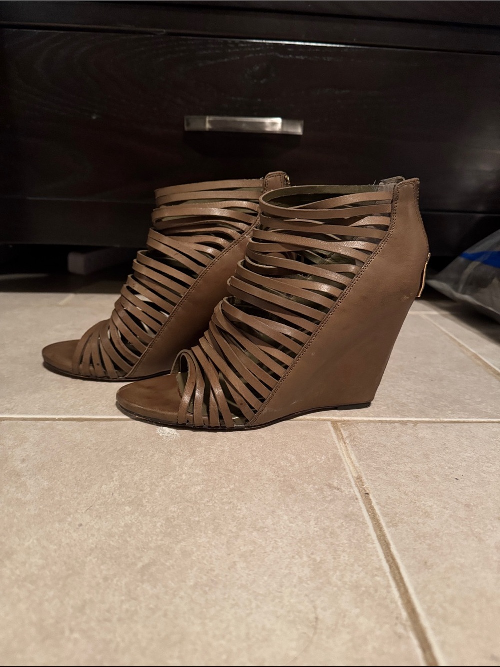 Vince Camuto Strappy Wedge Sandals